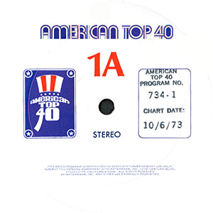 American Top 40 LP Label