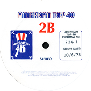 American Top 40 LP Label