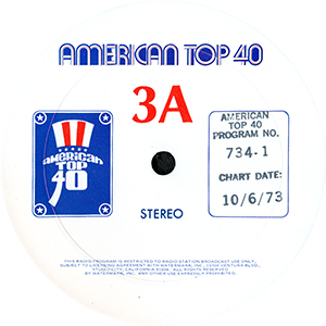 American Top 40 LP Label