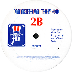 American Top 40 LP Label