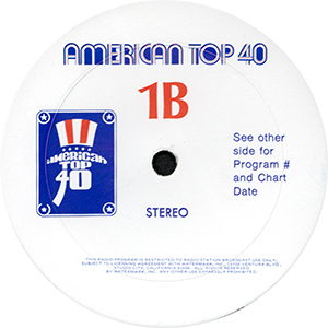 American Top 40 LP Label