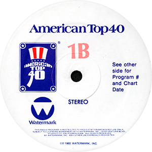 American Top 40 LP Label