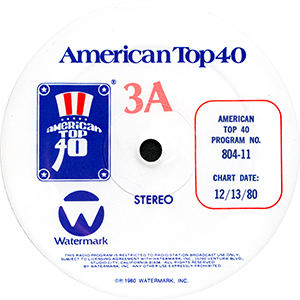 American Top 40 LP Label