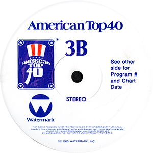 American Top 40 LP Label