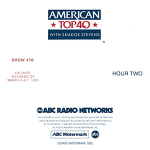 American Top 40 CD Label