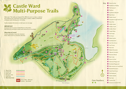 Castle Ward Trails front