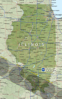 [Illinois Eclipse Map]