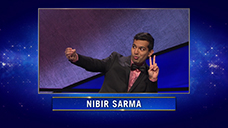 [Jeopardy! 2021 Tournament of Champions - Nibir Sarma]