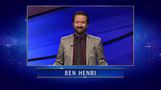 [Jeopardy! 2021 Tournament of Champions - Ben Henri]