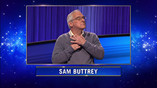 [Jeopardy! 2022 Tournament of Champions - Sam Buttrey]