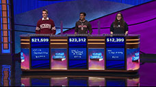 [Jeopardy! 2018 College Championship - Image of the final results]