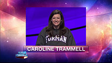 [Jeopardy! 2018 College Championship - Caroline Trammell]