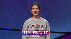 [Jeopardy! 2018 College Championship - Rebecca Rosenthal]