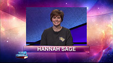 [Jeopardy! 2018 College Championship - Hannah Sage]