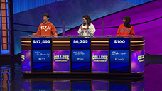 [Jeopardy! 2020 College Championship - Image of the final results]