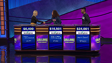 [Jeopardy! 2020 College Championship - Image of the final results]