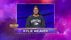 [Jeopardy! 2020 College Championship - Kylie Weaver]