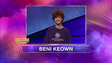 [Jeopardy! 2020 College Championship - Beni Keown]