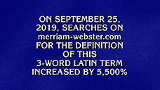 [Jeopardy! 2020 College Championship - Final Jeopardy Clue]