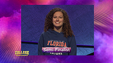 [Jeopardy! 2020 College Championship - Kayla Kalhor]