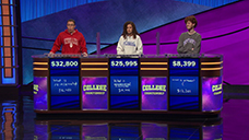 [Jeopardy! 2020 College Championship - Image of the final results]