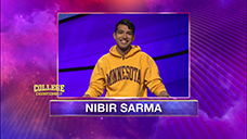 [Jeopardy! 2020 College Championship - Nibir Sarma]