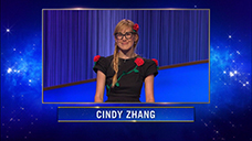 [Jeopardy! 2022 Second Chance Tournament - Cindy Zhang]