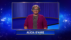 [Jeopardy! 2022 Second Chance Tournament - Alicia O'Hare]