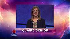 [Jeopardy! 2018 Teachers Tournament - Claire Bishop]