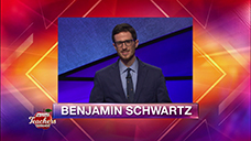 [Jeopardy! 2019 Teachers Tournament - Benjamin Schwartz]