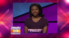 [Jeopardy! 2018 Teen Tournament - Maya Wright]