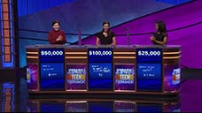 [Jeopardy! 2018 Teen Tournament - Finals special image #1]