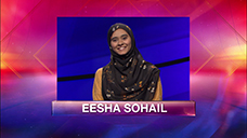 [Jeopardy! 2019 Teen Tournament - Eesha Sohail]