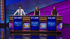 [Jeopardy! 2019 Teen Tournament - Image of the final results]