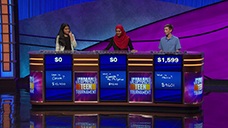 [Jeopardy! 2019 Teen Tournament - Image of the final results]