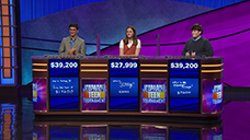 [Jeopardy! 2019 Teen Tournament - Image of the final results]