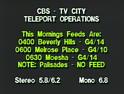 [CBS Teleport Operations Slate]