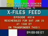 [X-Files Refeed Slate]